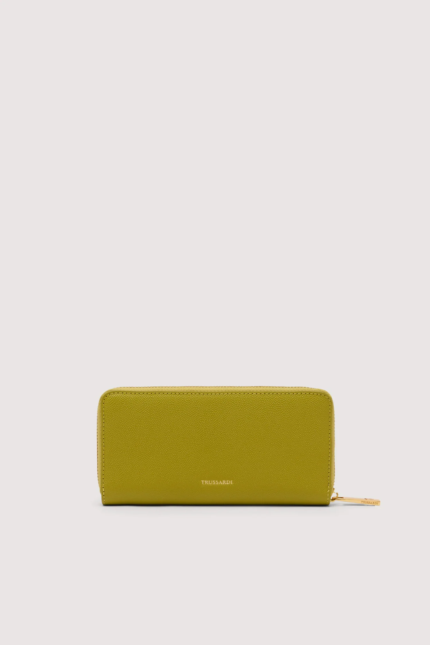 Cameo zip-around wallet in rice-grained leather - Image 3