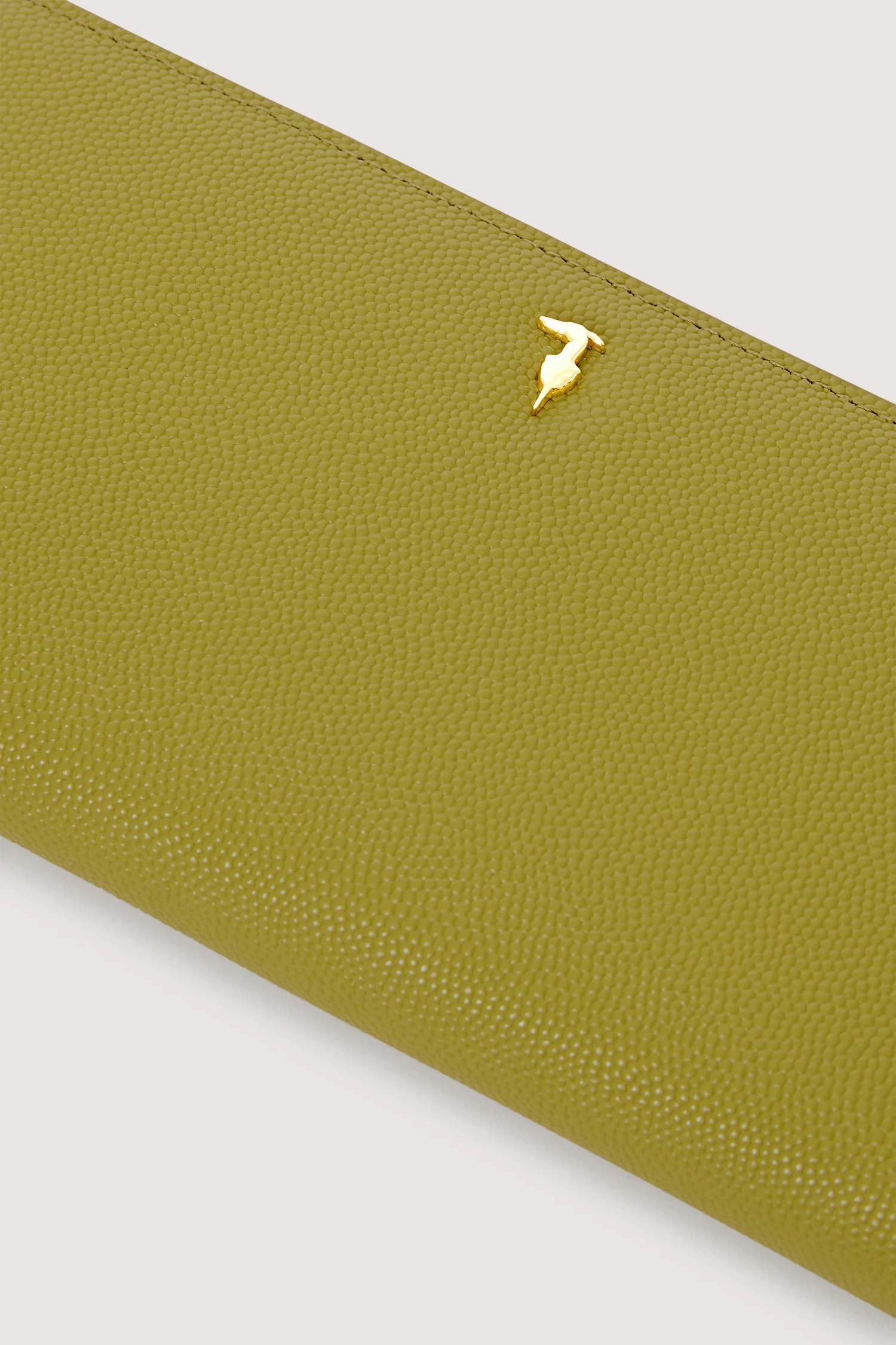 Cameo zip-around wallet in rice-grained leather - Image 4