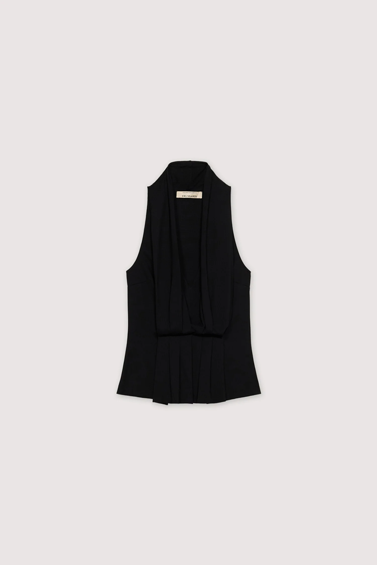 Pleated fluid top in viscose - Image 5