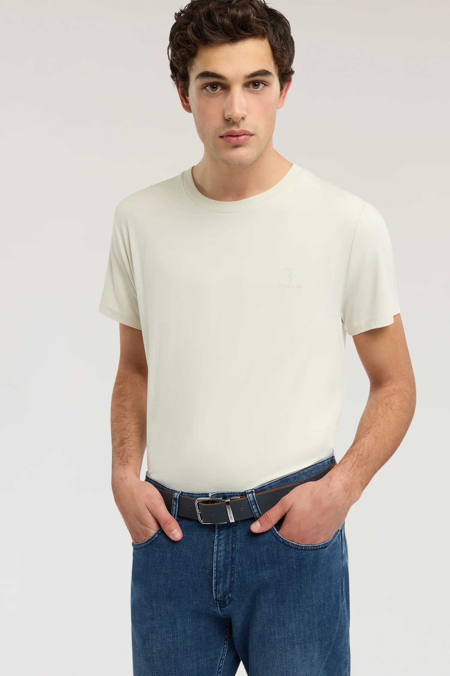 Regular fit T-shirt in bamboo jersey - Image 4