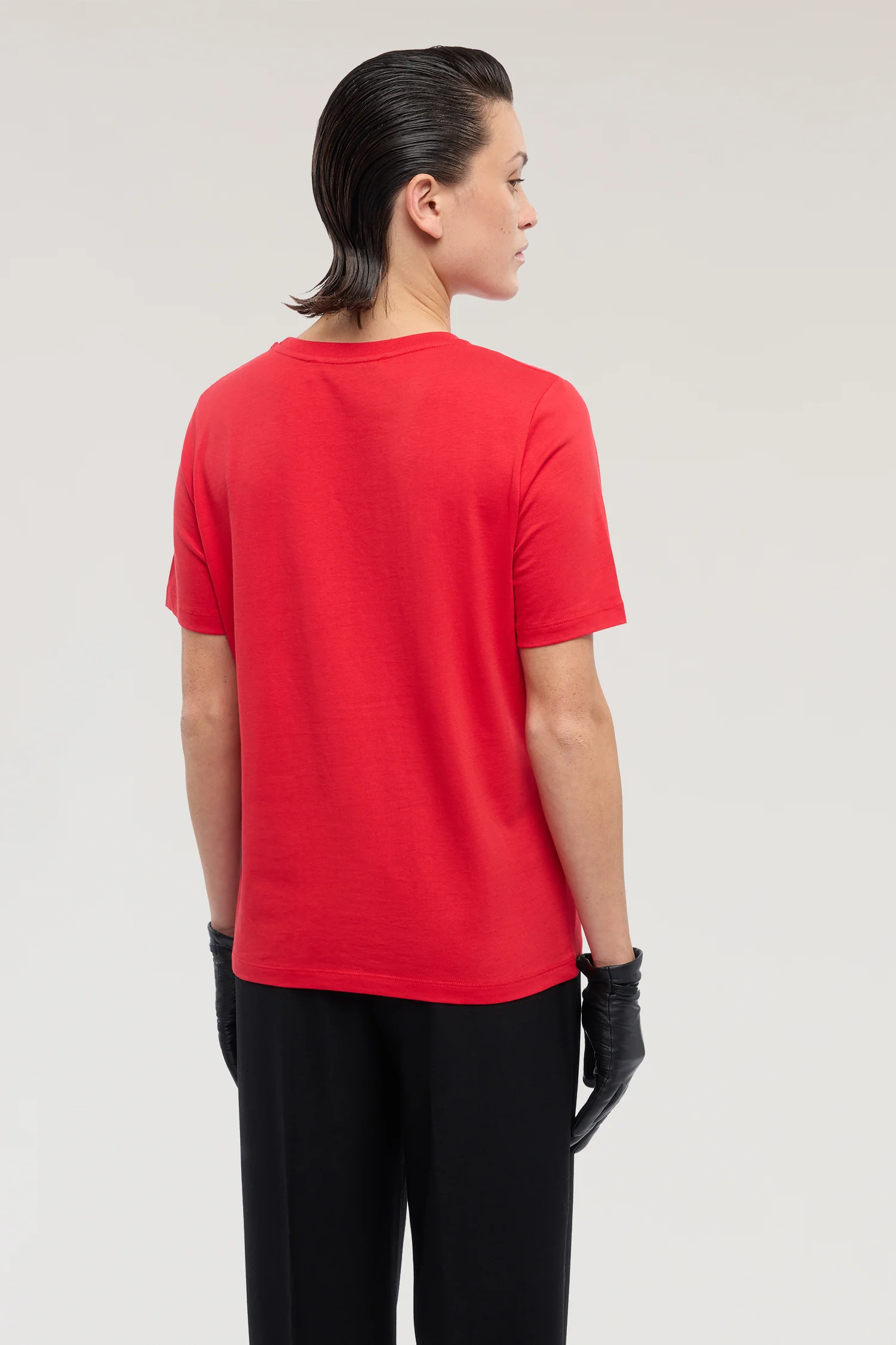 Regular fit T-shirt with print and embroidery - Image 3