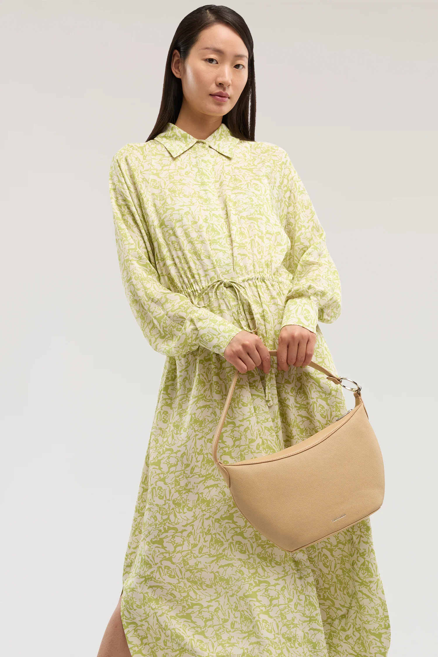 Whippet small hammered leather hobo bag - Image 5